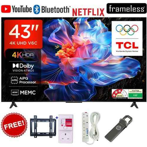 Elevate Your Viewing Experience with the TCL 43" Smart TV