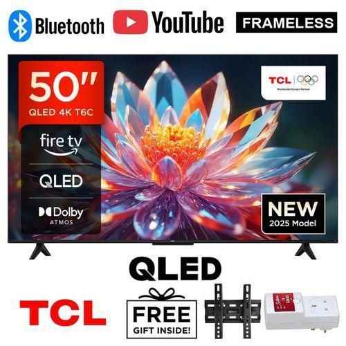 Unleash Your Home Entertainment with the TCL 50" QLED Smart TV