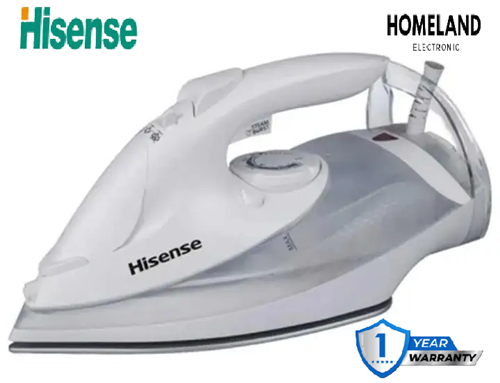 HISENSE H28SIWES1 SteamCare Pro 2800W Steam Iron – Ceramic XL Soleplate, 250g/min Steam Boost & Anti-Drip