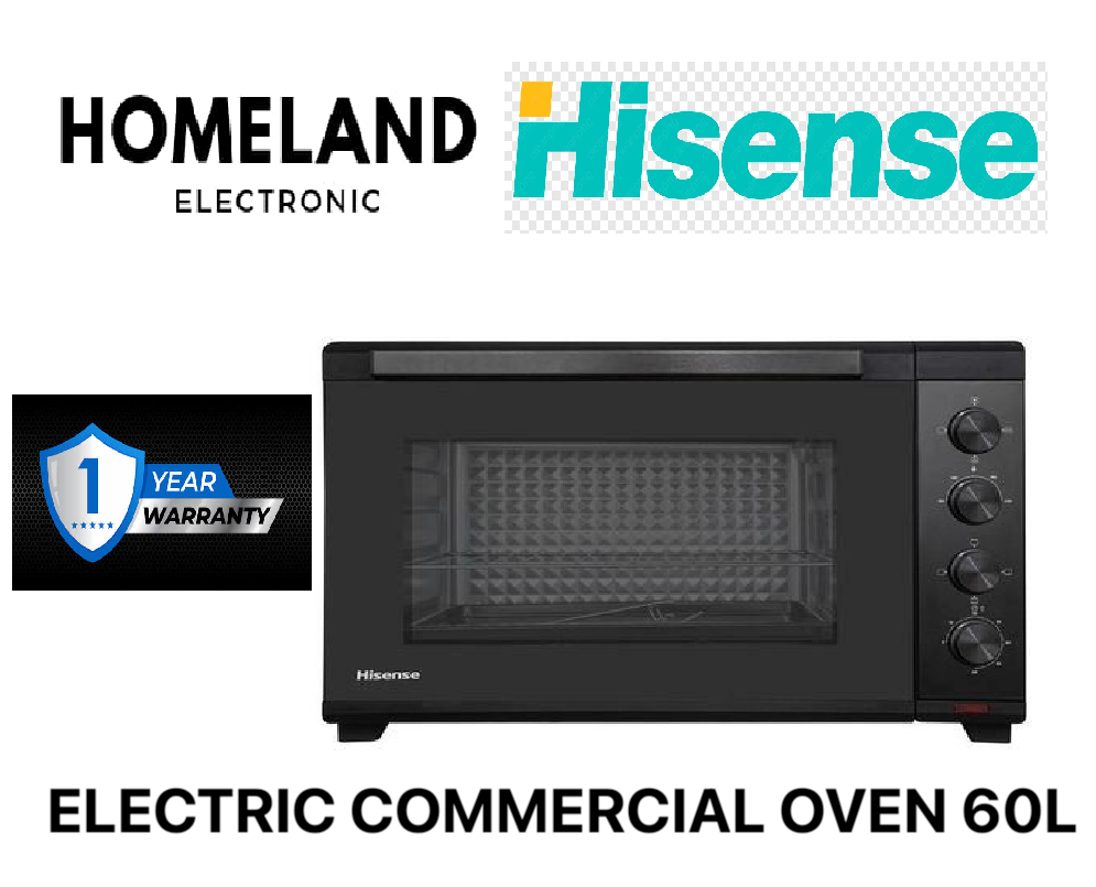 HISENSE 60L Electric Commercial Oven – Multi-Function Baking, Grilling, Roasting & Reheating Oven