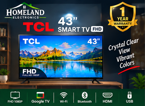 Elevate Your Viewing Experience with the TCL 43" Smart TV