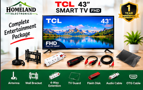 Elevate Your Viewing Experience with the TCL 43" Smart TV