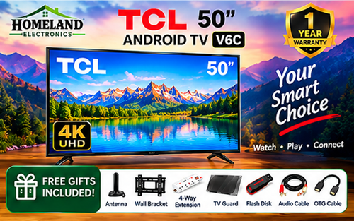 Transform Your Viewing Experience with the TCL 50V6C 4K UHD Smart TV