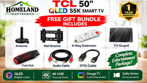 Transform Your Viewing Experience with the TCL 50 Inch QLED Google TV