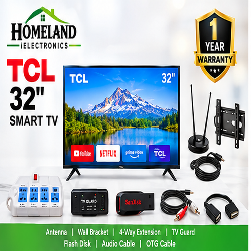 TCL 32 Inch Smart TV - Compact Full HD Entertainment with Free Gift Bundle!