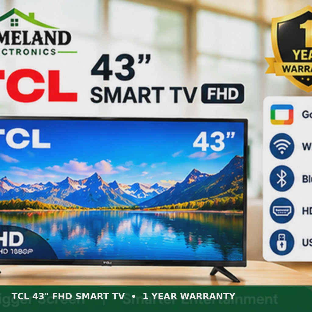 Elevate Your Viewing Experience with the TCL 43" Smart TV
